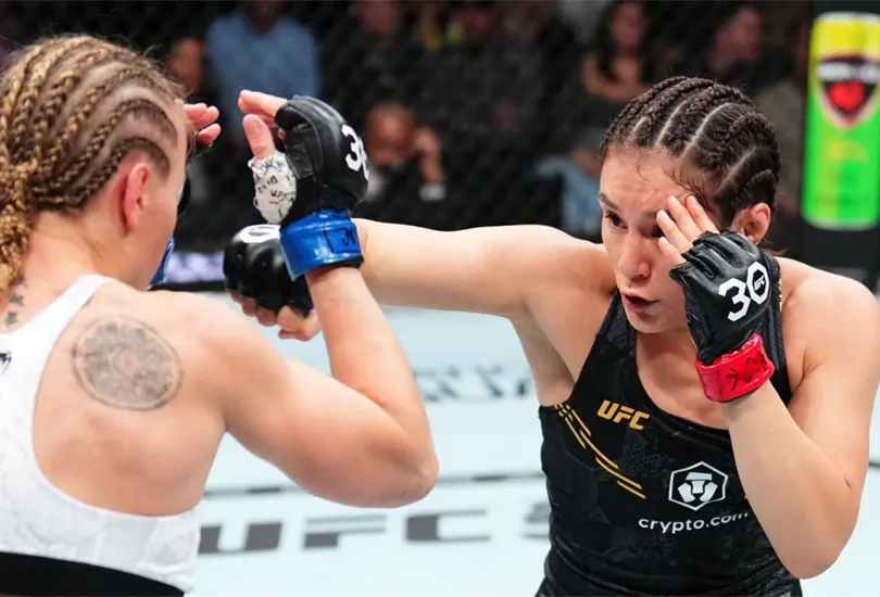 Alexa Grasso defendió su título exitosamente. Alexa Grasso defendió su título exitosamente.