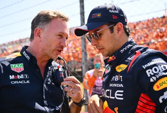 Christian Horner, director de Red Bull, dio su opinión sobre la actuación de Checo Pérez en el GP de Singapur