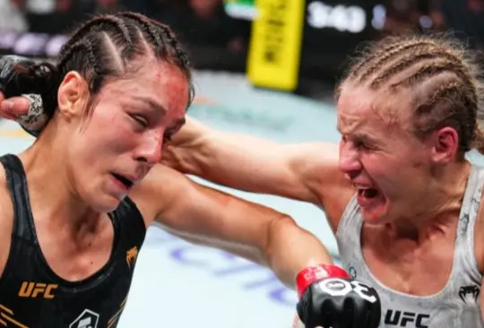 Valentina Shevchenko no estuvo de acuerdo con la forma de actuar de Alexa Grasso y reclamó tras su pelea en Noche UFC.