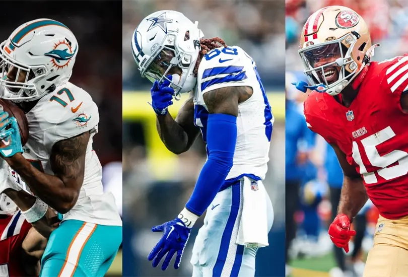 La NFL ya tiene equipos que destacan sobre el resto tras dos encuentros de la temporada, donde destacan Miami, Dallas y San Francisco.