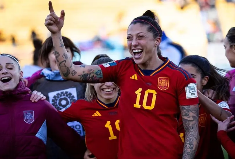 Jenni Hermoso es una de las delanteras estrella de Espa&ntilde;a, pero en esta ocasi&oacute;n no fue considerada.