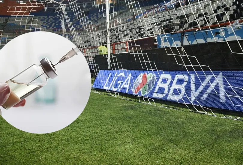 Un futbolista de la Liga MX fue suspendido por dopaje. Un futbolista de la Liga MX fue suspendido por dopaje.
