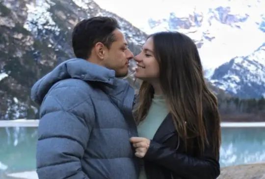 Chicharito y Sarah Kohan nuevamente fueron vistos juntos.