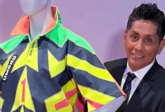 Jorge Campos fue inmortalizado en París.