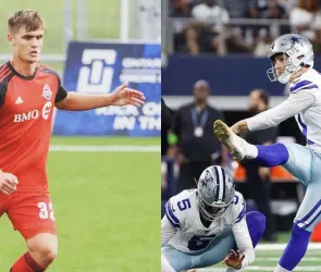 Brandon Aubrey, de ser futbolista en la MLS a ser pateador de Dallas Cowboys en la NFL