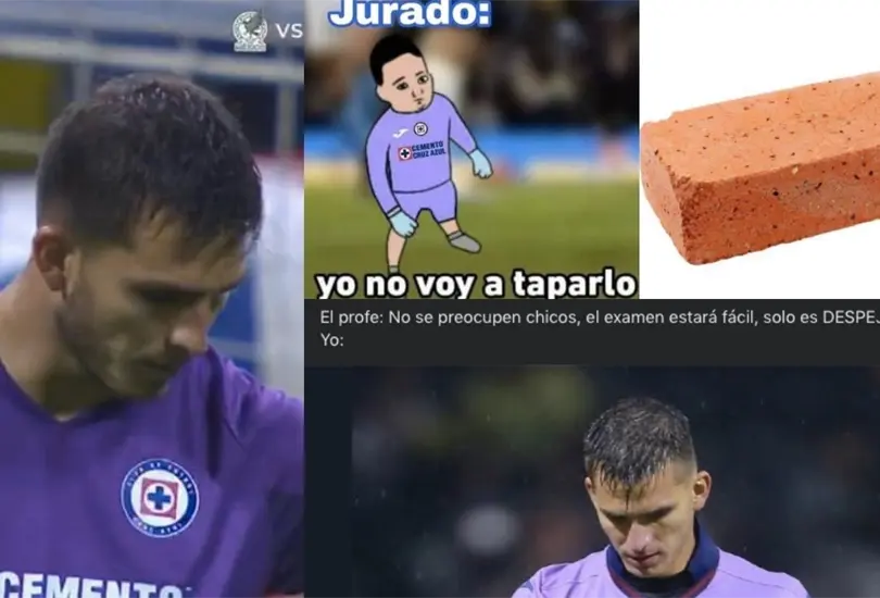 Sebasti&aacute;n Jurado se llev&oacute; los memes del Cruz Azul vs Am&eacute;rica.