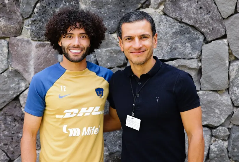 Jaime Lozano, DT de la Selección Mexicana, elogió a César Chino Huerta en su visita a Pumas Jaime Lozano, DT de la Selección Mexicana, elogió a César Chino Huerta en su visita a Pumas