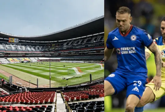 América y Cruz Azul buscarán dónde jugar tras el cierre del Estadio Azteca.