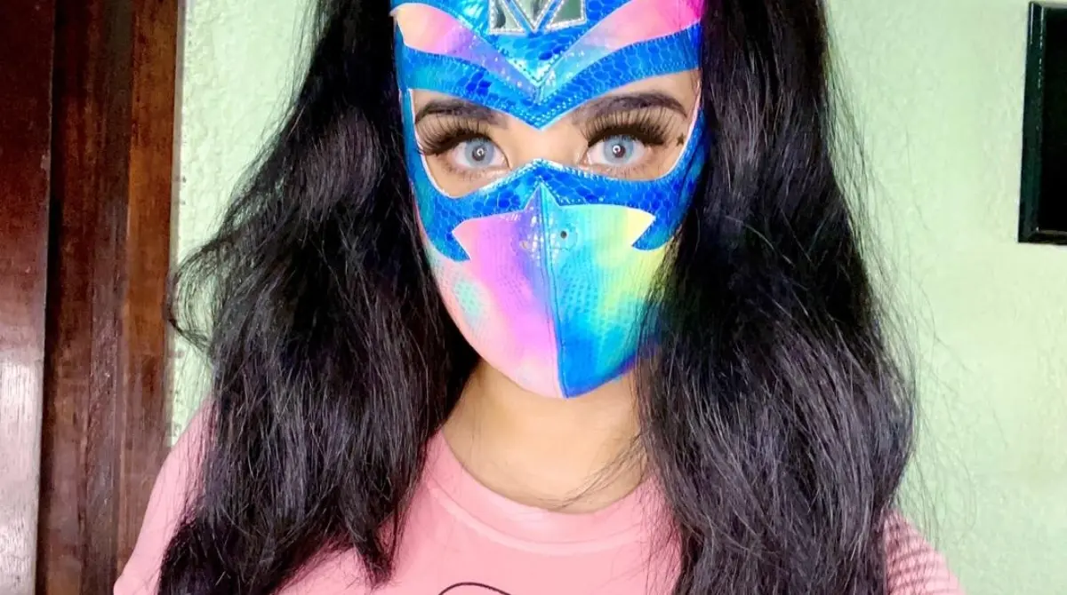 MYSTIQUE. La luchadora del CMLL se alejó de los cuadriláteros en 2021 para especializarse como dentista, aunque en julio de 2022 decidió alternar sus labores con la creación de contenido exclusivo con un costo aproximado de 2 mil pesos con una vigencia de seis meses.