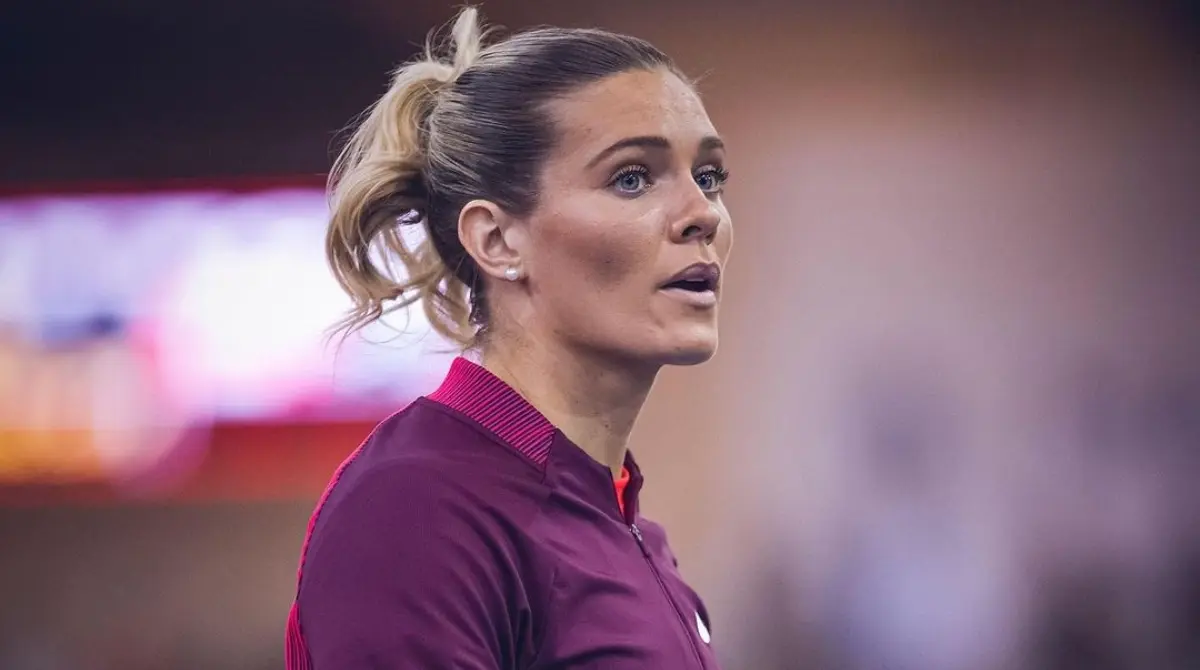 ALYSHA NEWMAN. Es una deportista que practica salto de pértiga, misma que estrenó su cuenta de contenido exclusivo a la par de su participación en Tokio 2020.