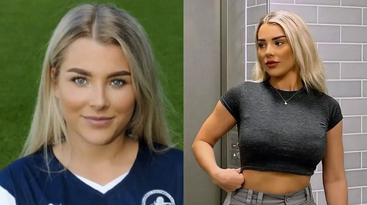 MADELENE WRIGHT. Es una futbolista británica de 25 años que al ser despedida de su equipo en 2022 se dedicó de lleno a la creación de fotos exclusivas. La chica causó furor y juntó miles de seguidores a pesar del costo mensual por suscripción a su perfil, el cual rondaba los 700 pesos mexicanos.