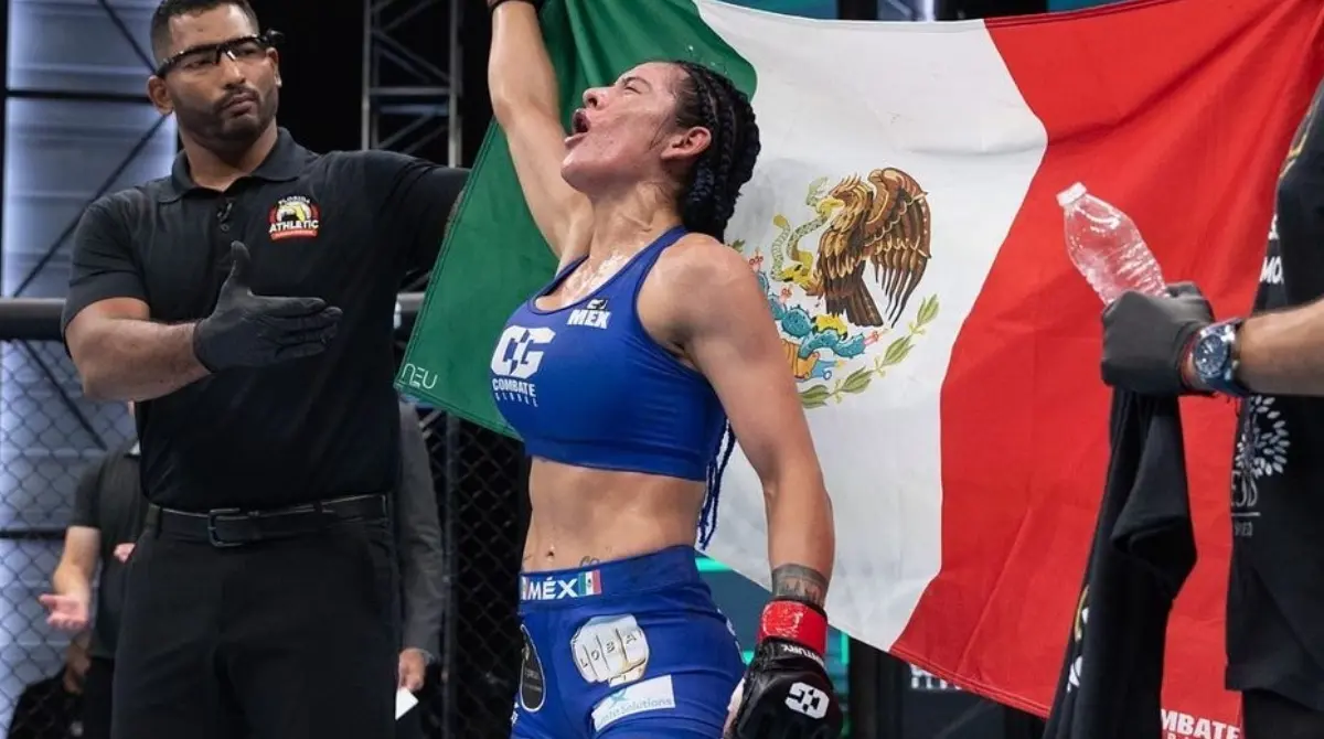 LUCERO ACOSTA. Es una peleadora de artes marciales mixtas que aprovechó su fama dentro de Combate Global para abrir su cuenta de contenido exclusivo y atraer todavía más la atención de sus seguidores.