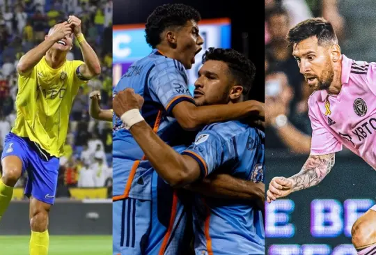 Un futbolista de la MLS se burla de Messi y festeja como Cristiano Ronaldo.