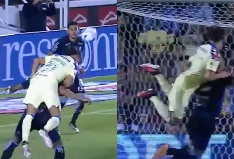 Acusan robo del Am&eacute;rica a Quer&eacute;taro por gol de Lichnovsky.