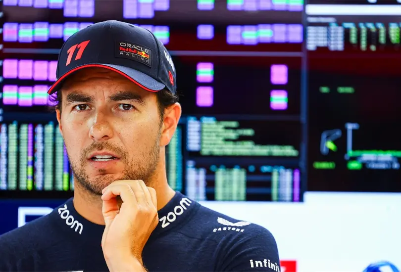 Checo P&eacute;rez habl&oacute; de los problemas que tuvo Red Bull en el GP de Singapur