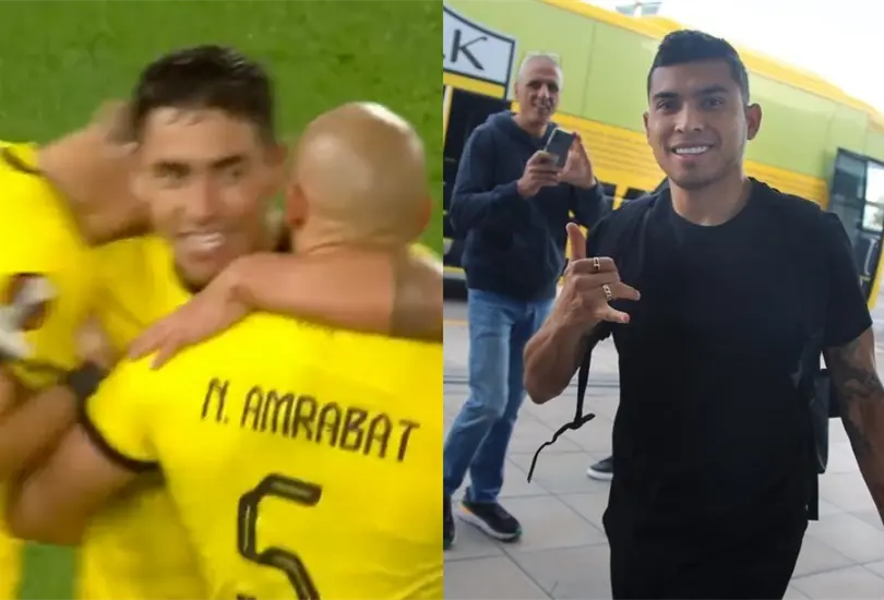 Orbel&iacute;n Pineda y AEK Atenas vencieron al Brighton en la Europa League