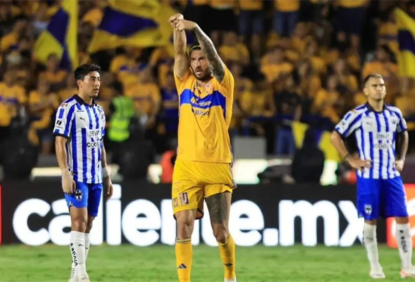 André-Pierre Gignac disfrutó al máximo el Clásico Regio del Apertura 2023 vs Rayados. André-Pierre Gignac disfrutó al máximo el Clásico Regio del Apertura 2023 vs Rayados.