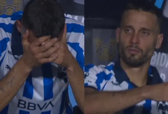 Sergio Canales lloró en pleno Clásico Regio.