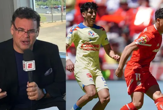 David Faitelson se rindió ante el encuentro del América ante Toluca y lo calificó como el mejor del Apertura 2023.