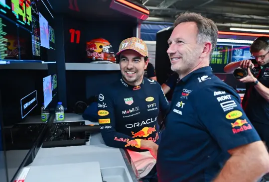 Christian Horner elogió a Checo Pérez luego que Red Bull amarró el título de la F1