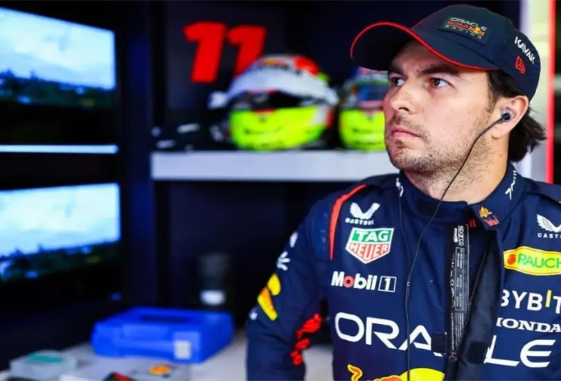 Checo P&eacute;rez le reclam&oacute; y culp&oacute; a Red Bull de tener una mala participaci&oacute;n en las clasificaciones dle GP de Las Vegas.