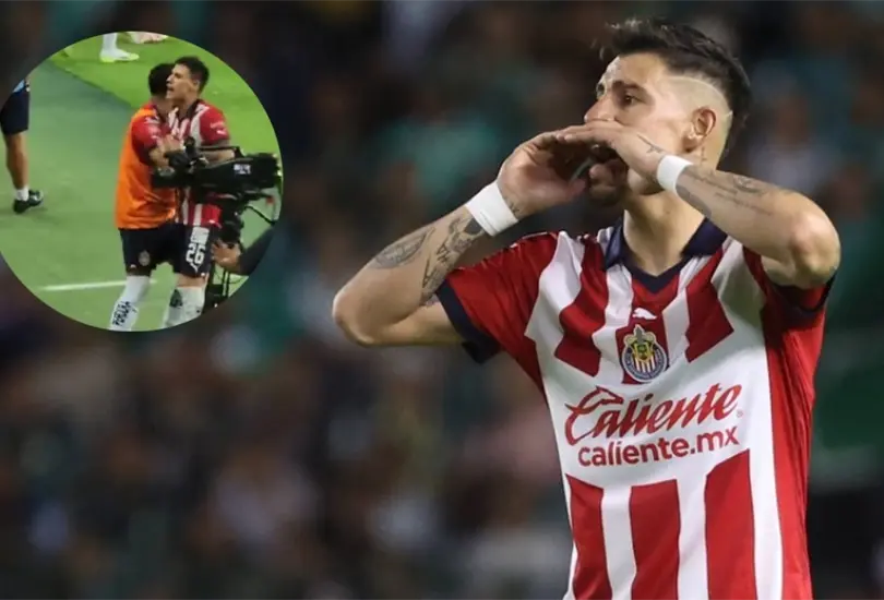 La reacci&oacute;n de Cristian Calder&oacute;n ante su afici&oacute;n fue inesperada.