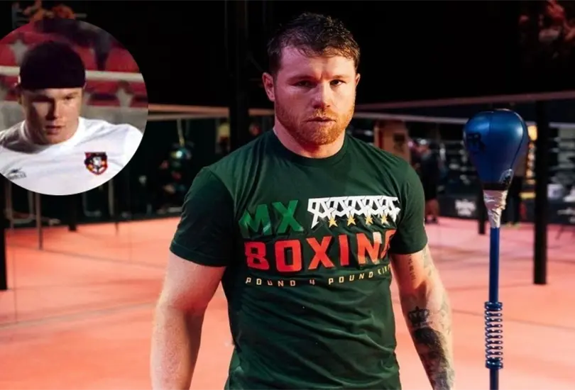 Saúl Canelo Álvarez además de ponerse los guantes de box, también tuvo la oportunidad de estar con un equipo mexicano. Saúl Canelo Álvarez además de ponerse los guantes de box, también tuvo la oportunidad de estar con un equipo mexicano.