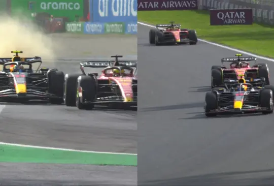 Checo Pérez regresó al podio en el GP de Italai 2023 pese a los trucos sucios de sus rivales