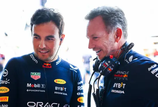 Christian Horner quedó maravillado con el podio que consiguió Checo Pérez en el GP de Italia