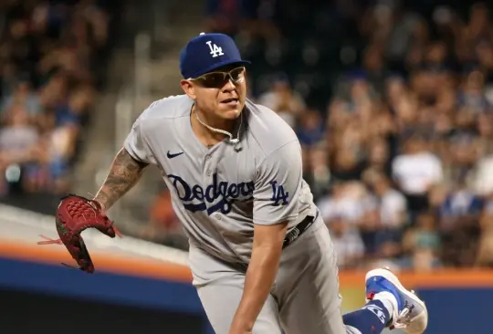 Julio Urías, lanzador mexicano de los Dodgers, fue arrestado en la ciudad de Los Ángeles