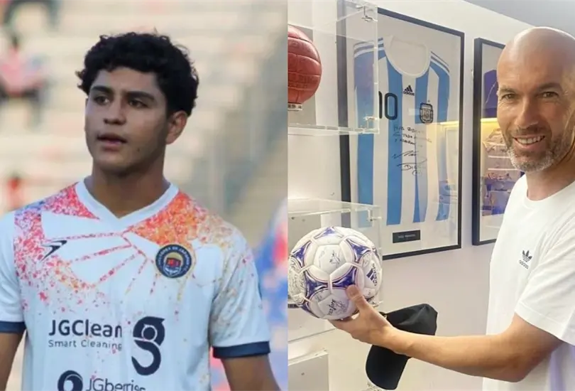 El debut de este jugador sirvió también para rendir homenaje a Zidane campeón del mundo. El debut de este jugador sirvió también para rendir homenaje a Zidane campeón del mundo.