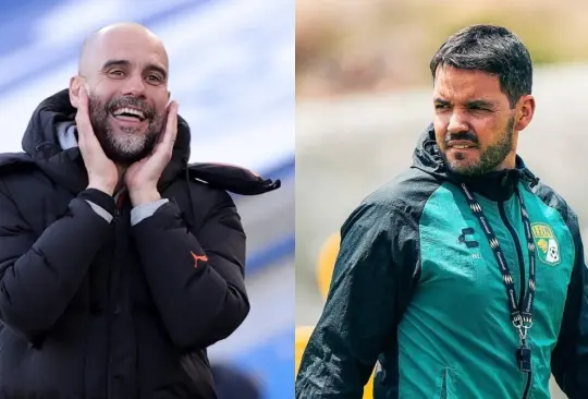 Larcamón mandó un mensaje a Pep Guardiola.