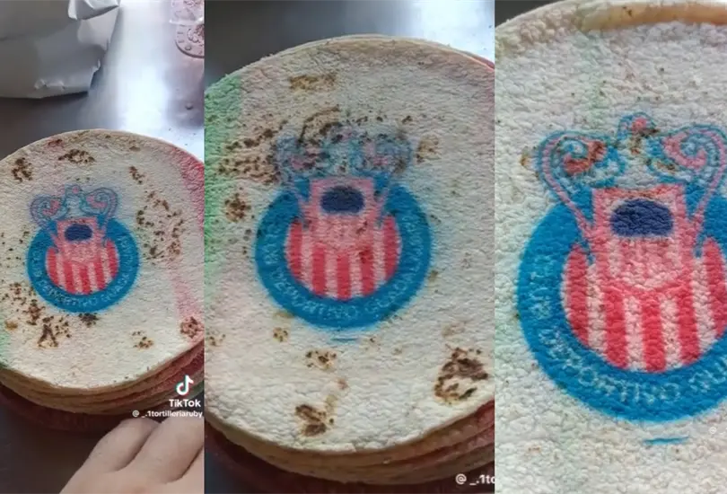 Tras viralizarse en redes sociales las tortillas con el escudo de las Chivas en el centro, te decimos d&oacute;nde comparlas.