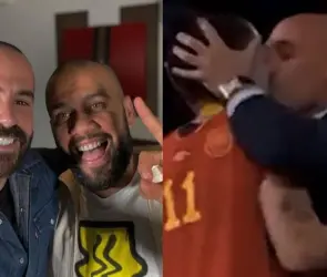 Marc Crosas discute con fanáticos tras atacar a Rubiales y ´defender´ a Dani Alves