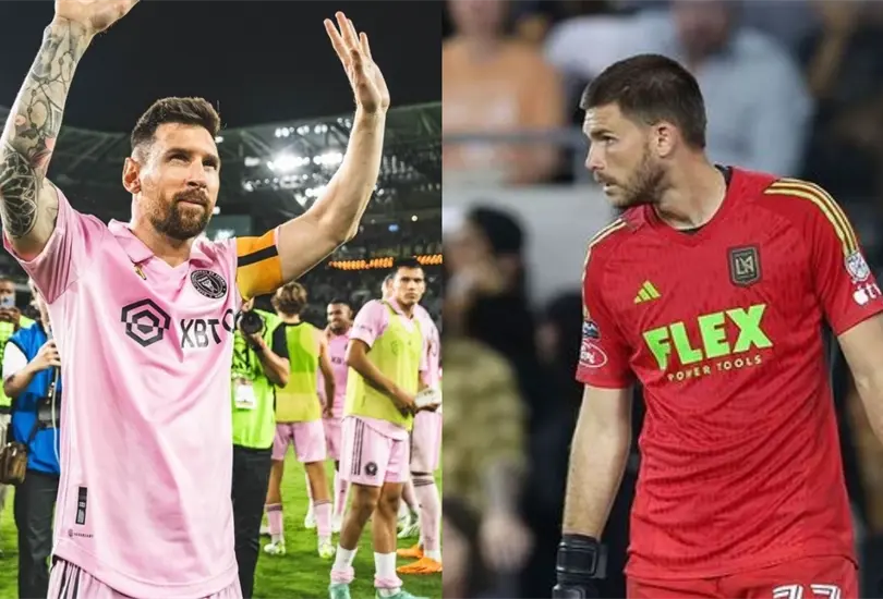 Lionel Messi recibi&oacute; una petici&oacute;n especial del portero del LAFC.