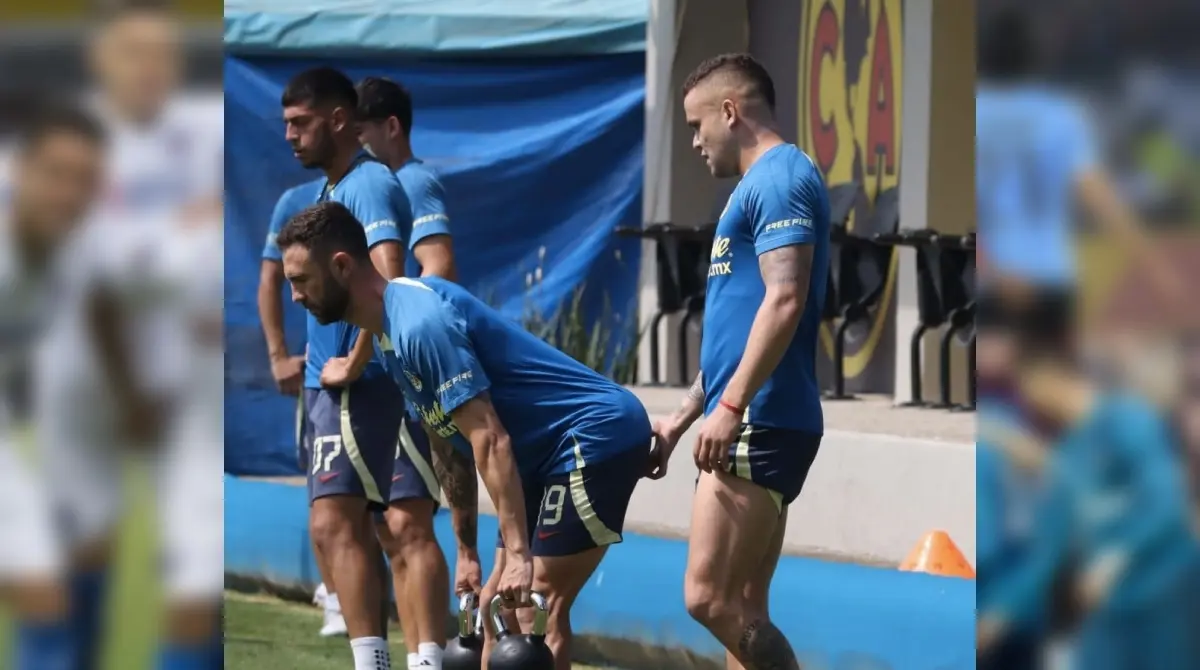 El 'dedazo' de Jonathan 'Cabecita' Rodríguez a Miguel Layún en los entrenamientos del América se hizo demasiado viral.