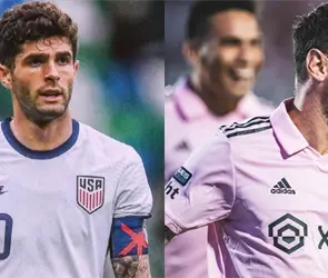 &iquest;Pulisic celoso de Messi? El mensaje que envi&oacute; a los famosos que lo van a ver al estadio