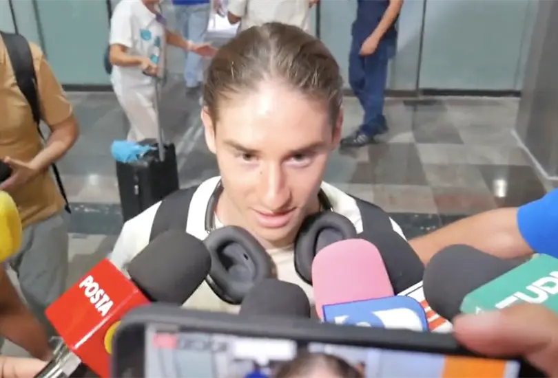 Marcelo Flores no se extendi&oacute; en sus primeras declaraciones al llegar a M&eacute;xico pero ya gener&oacute; mucha pol&eacute;mica.