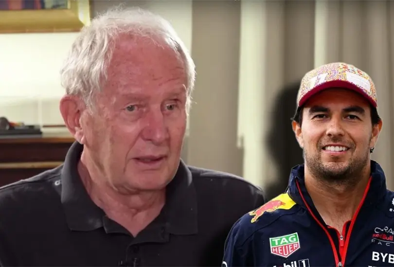 Helmut Marko emiti&oacute; un comunicado en el que se disculpaba por el comentario racista hacia el piloto mexicano.