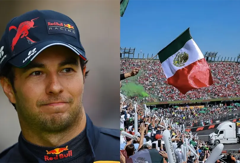Checo Pérez recibió apoyo de la organización del Gran Premio de México. Checo Pérez recibió apoyo de la organización del Gran Premio de México.