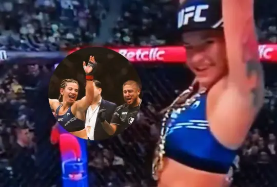 Ailin Pérez celebró con twerk su triunfo en UFC Paris