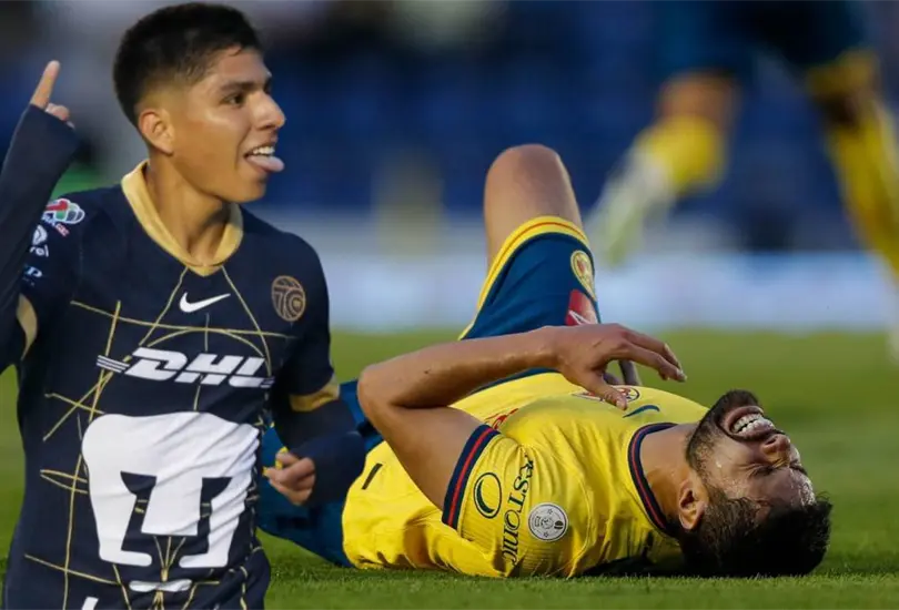 Los Pumas se llevaron los tres puntos en el Cl&aacute;sico Capitalino ante el Am&eacute;rica.