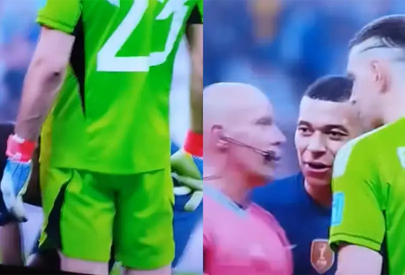 El guardameta no fue castigado por su reprobable acción en la Copa del Mundo donde consiguió el campeonato. El guardameta no fue castigado por su reprobable acción en la Copa del Mundo donde consiguió el campeonato.