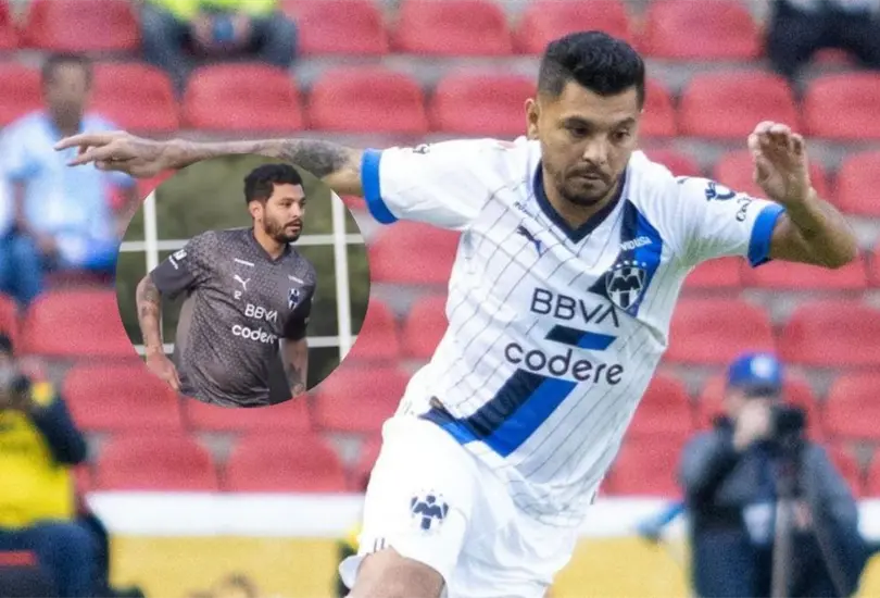El futbolista fue captado en la pretemporada de Rayados y su forma f&iacute;sica llam&oacute; la atenci&oacute;n en redes sociales.