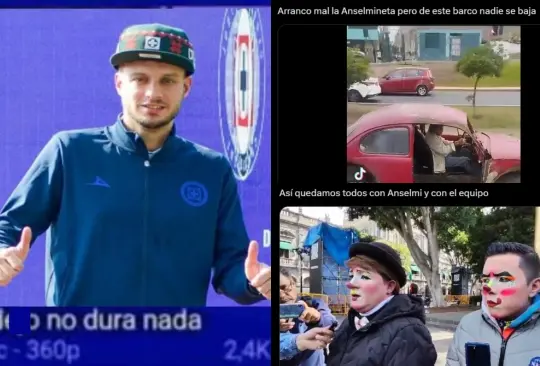 Cruz Azul se llevó varios memes en su regreso al Estadio Azul.