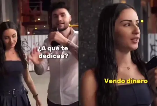 La entrevista caus&oacute; mucho impacto en redes sociales luego de que la chica asegurara que su negocio es un &eacute;xito.