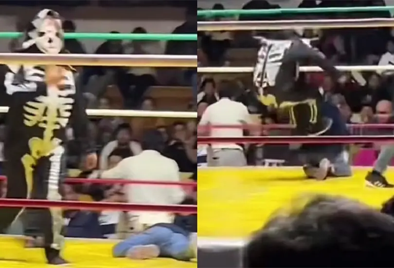 La mini Parka mostr&oacute; que desde ni&ntilde;o se puede tener talento sobre el ring.
