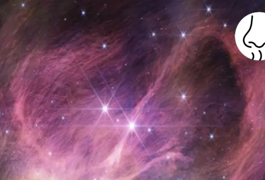 Es inimaginable lo que se puede encontrar en el espacio exterior, pero hay un olor asimilable.