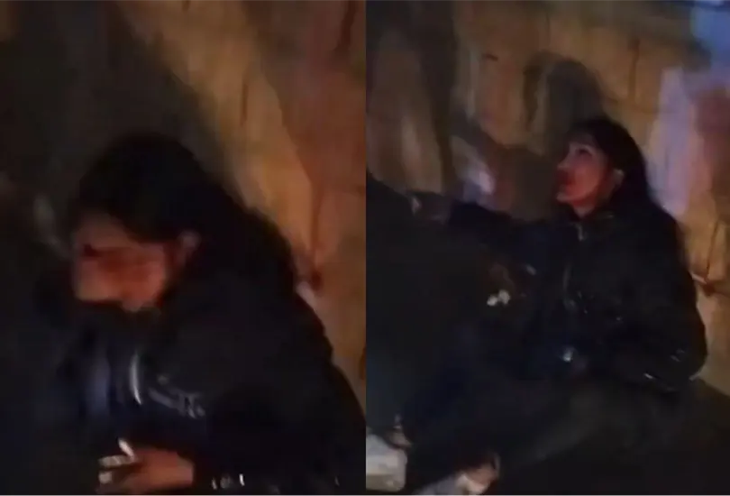 La mujer fue rodeada por varios aficionados que le reprocharon su acci&oacute;n y no dudaron en amenazarla frente a la c&aacute;mara.