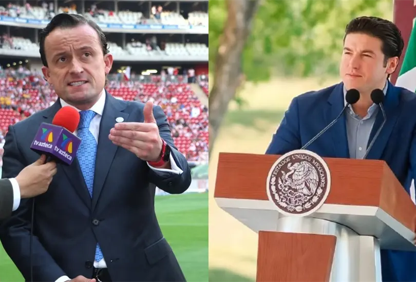Mikel Arriola, presidente de la Liga MX, y Samuel Garc&iacute;a, gobernador de Nuevo Le&oacute;n, hablaron de la tragedia en Torre&oacute;n